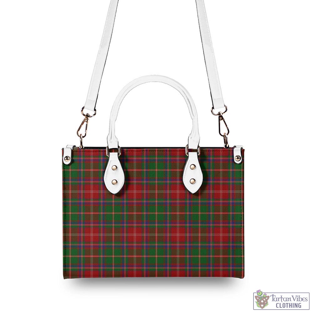 Tartan Vibes Clothing Somerville Tartan Luxury Leather Handbags
