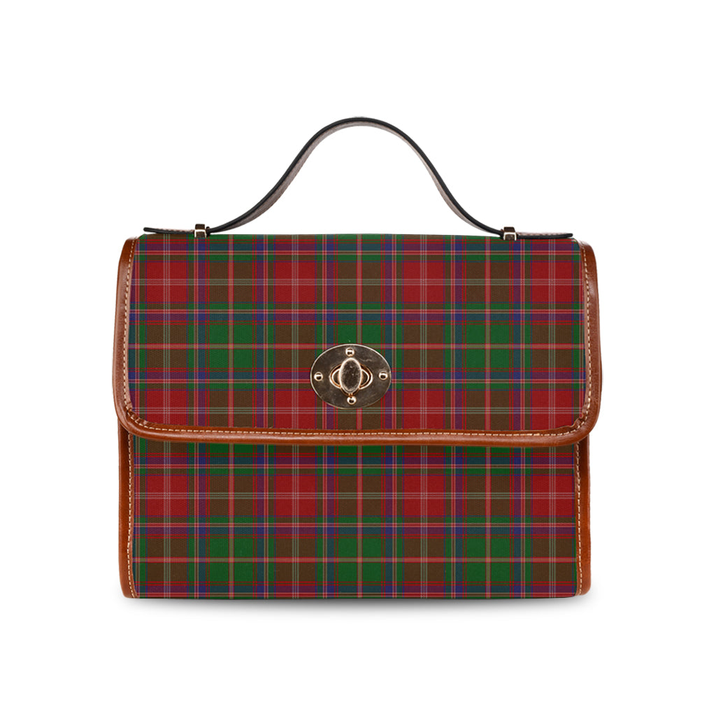 somerville-tartan-leather-strap-waterproof-canvas-bag