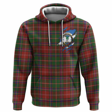Somerville Clan Crest In Me Tartan Hoodie Scotland Flag Style