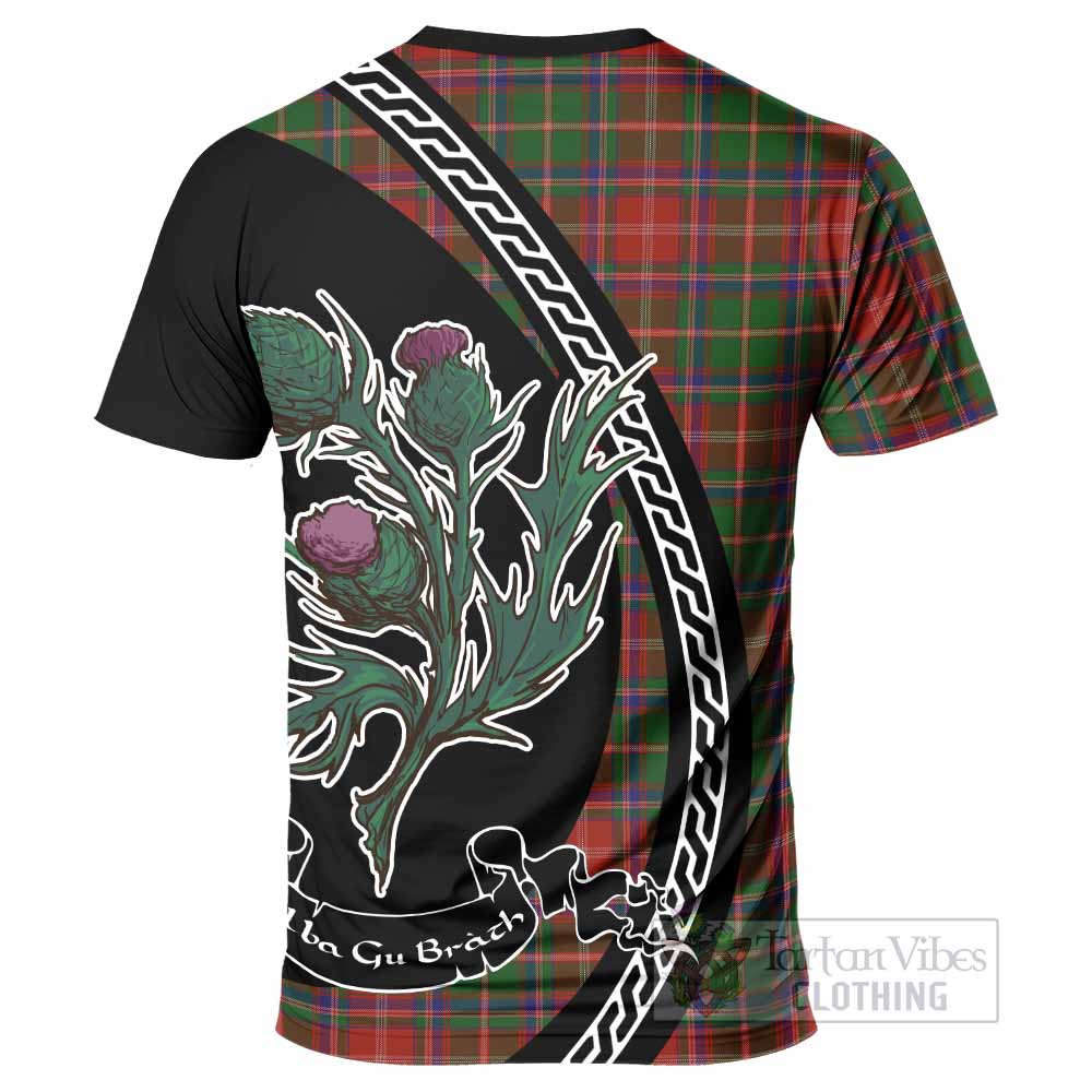 Somerville Family Crest Tartan T-Shirt Alba Thistle Inspired - Tartan Vibes Clothing
