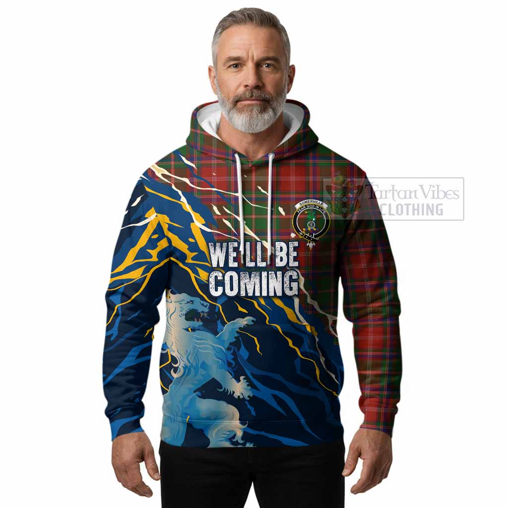 Somerville Scotland Tartan Hoodie WC2026 Football - We'll Be Coming