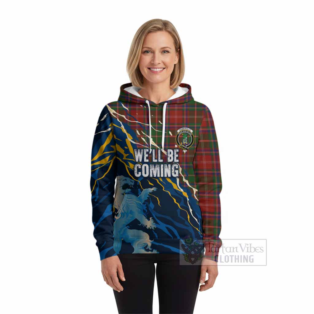 Somerville Scotland Tartan Hoodie WC2026 Football - We'll Be Coming