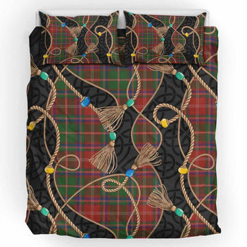 Somerville Scottish Tartan Twisted Ropes Stylized Bedding Set UK Bedding Set UK King 91*87 inch - Tartan Vibes Clothing