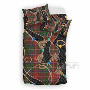 Somerville Scottish Tartan Twisted Ropes Stylized Bedding Set UK Bedding Set UK Double 79*79 inch - Tartan Vibes Clothing