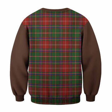 Somerville Tartan Accent Sweatshirt with Family Crest
