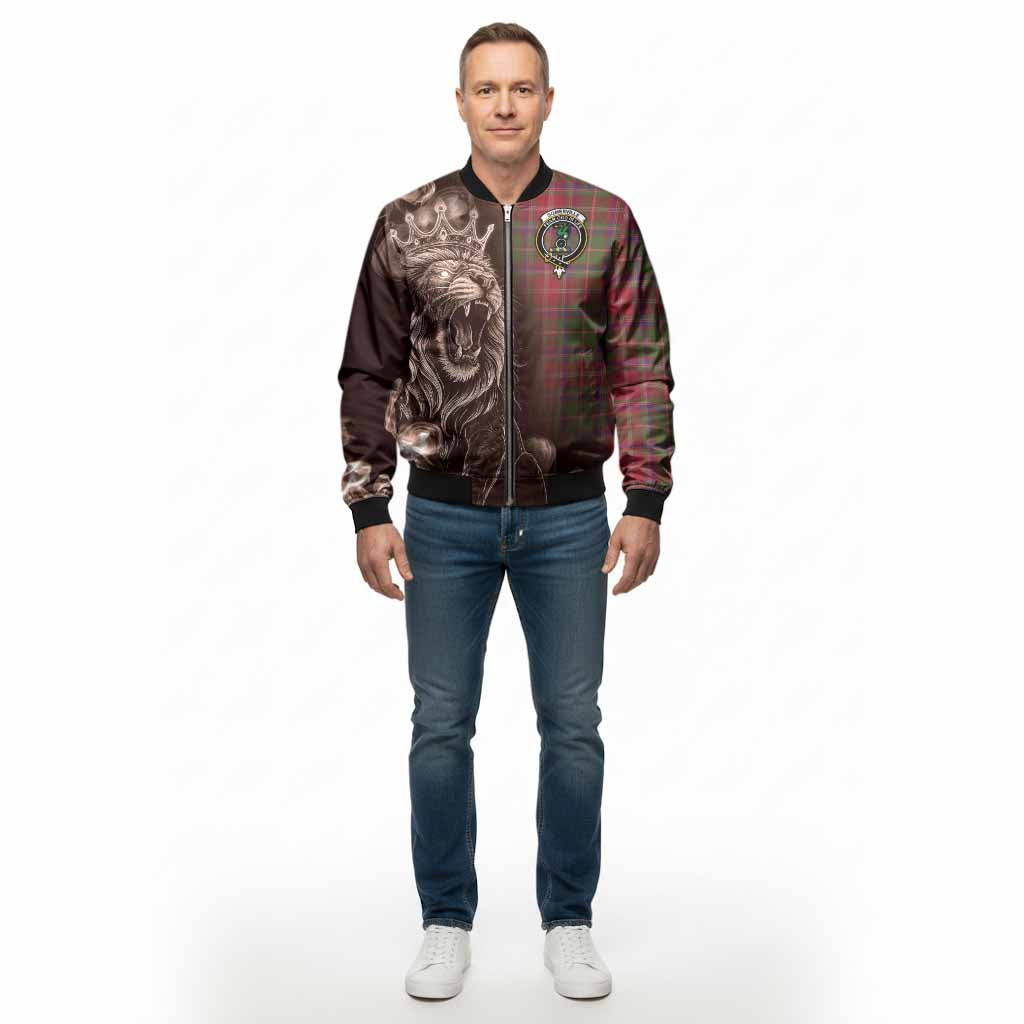 Somerville Tartan Bomber Jacket Roaring Lion Heritage