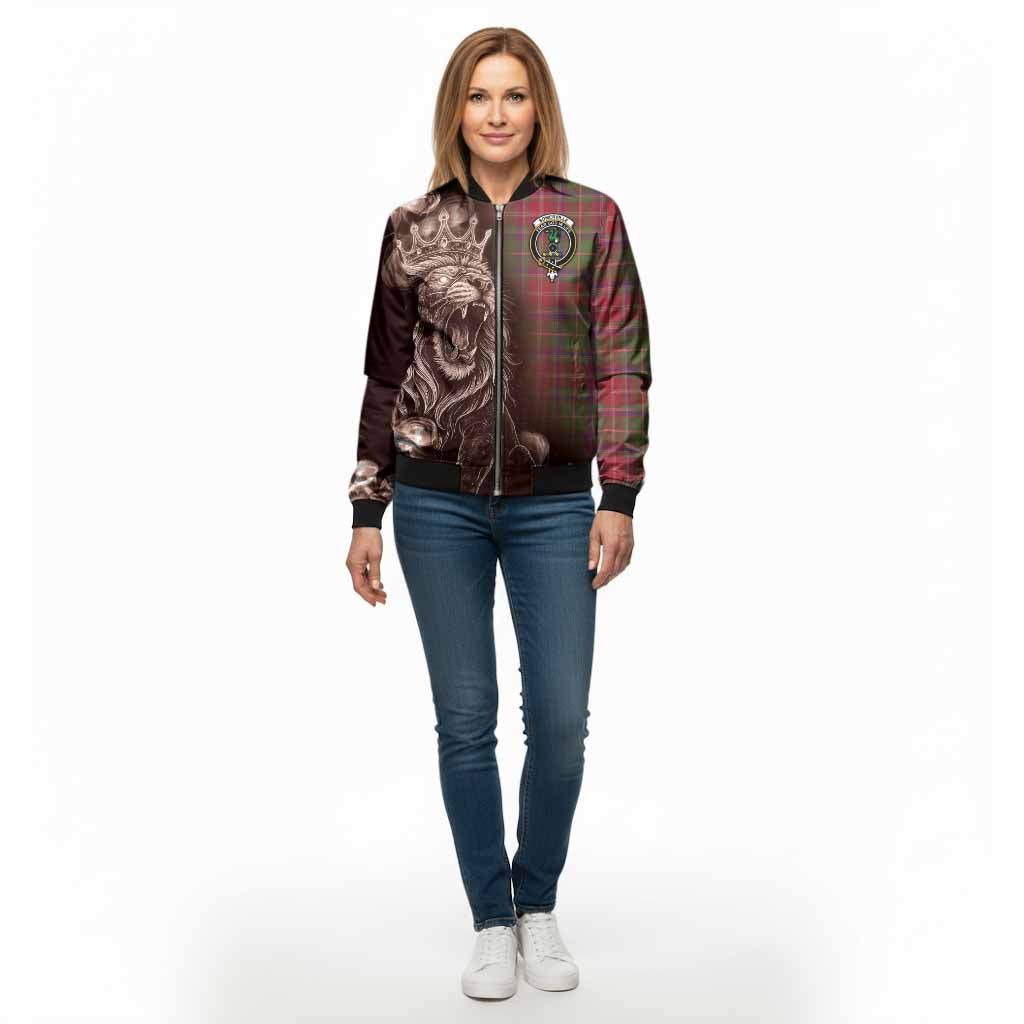 Somerville Tartan Bomber Jacket Roaring Lion Heritage