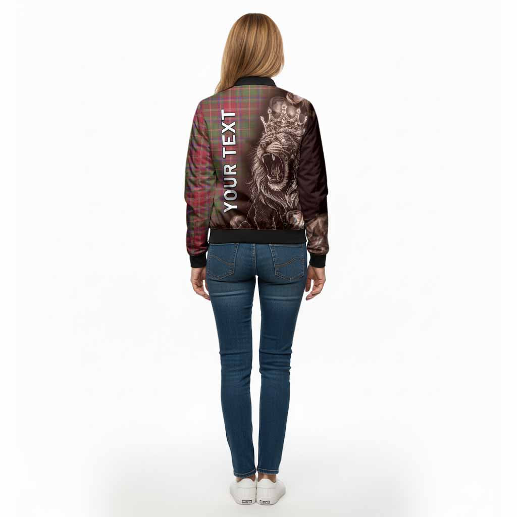 Somerville Tartan Bomber Jacket Roaring Lion Heritage