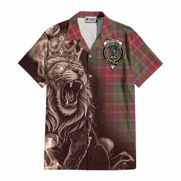 Somerville Tartan Cotton Hawaiian Shirt Roaring Lion Heritage