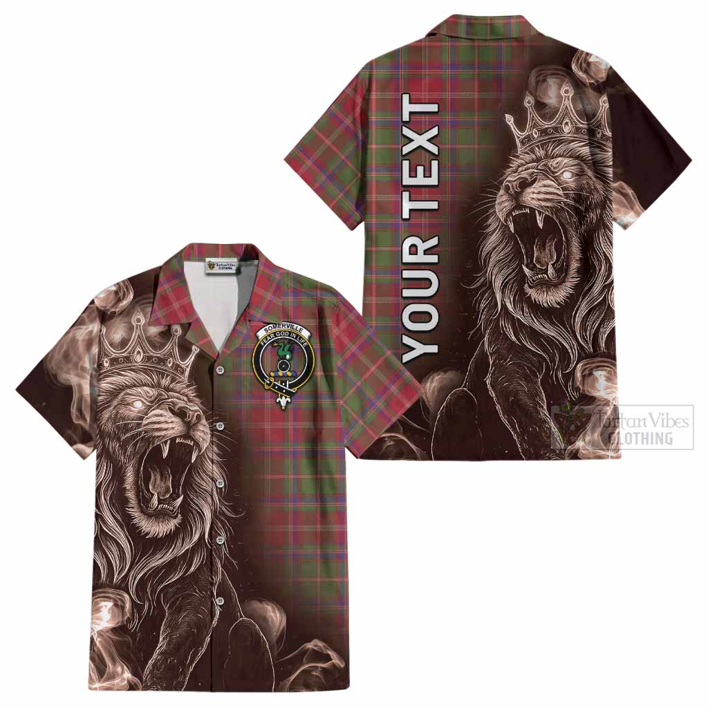 Somerville Tartan Cotton Hawaiian Shirt Roaring Lion Heritage