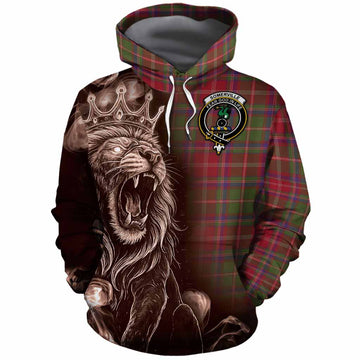 Somerville Tartan Cotton Hoodie Roaring Lion Heritage