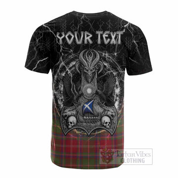 Somerville Tartan Crest Cotton T-shirt Celtic Odin's Raven Legacy