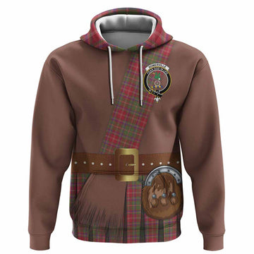 Somerville Tartan Crest Hoodie Kilt Costume Style