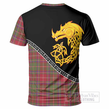 Somerville Tartan Crest T-Shirt Legendary Dragon Knot Half Style
