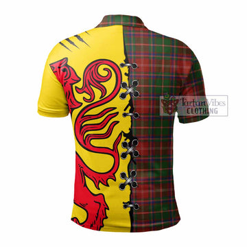 Somerville Tartan Family Crest Polo Shirt Lion Rampant Honor