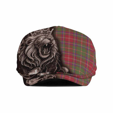 Somerville Tartan Flat Cap, Jeff Cap Roaring Lion Heritage
