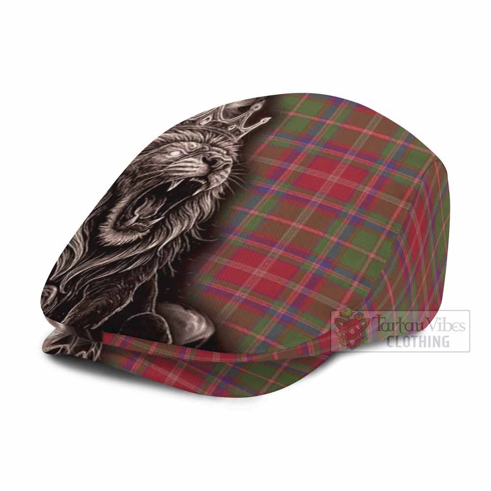 Somerville Tartan Flat Cap, Jeff Cap Roaring Lion Heritage