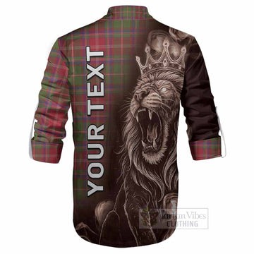Somerville Tartan Ghillie Shirt Roaring Lion Heritage