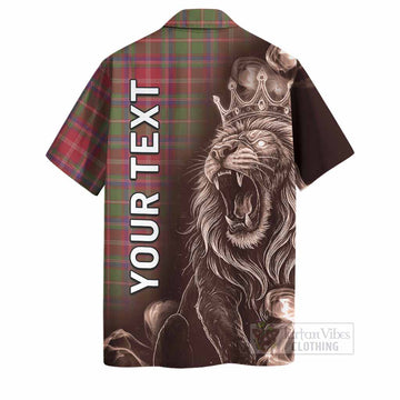 Somerville Tartan Hawaiian Shirt Roaring Lion Heritage