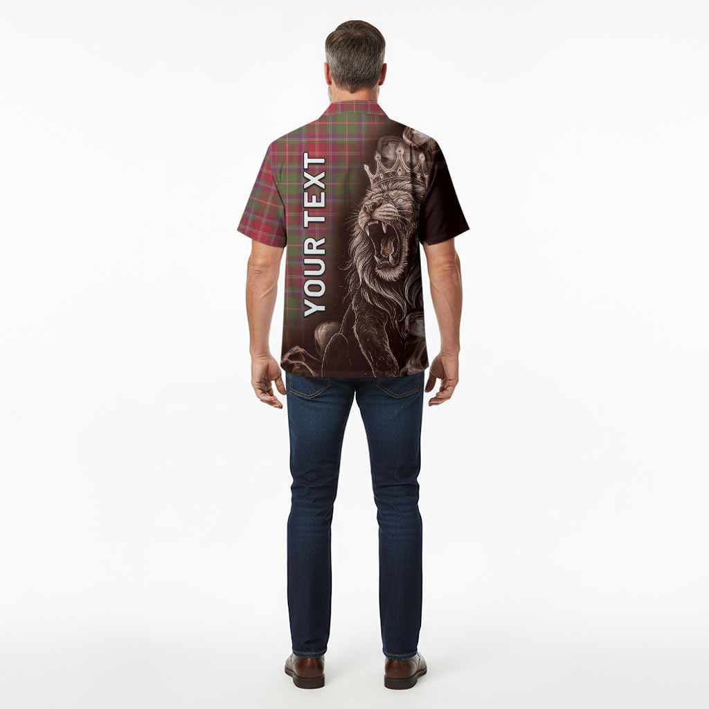 Somerville Tartan Hawaiian Shirt Roaring Lion Heritage