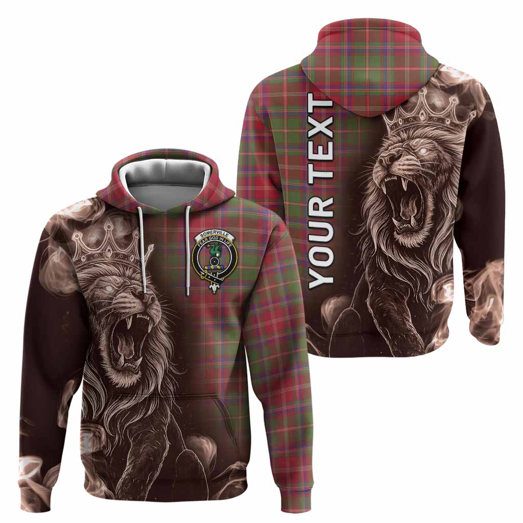 Somerville Tartan Hoodie Roaring Lion Heritage