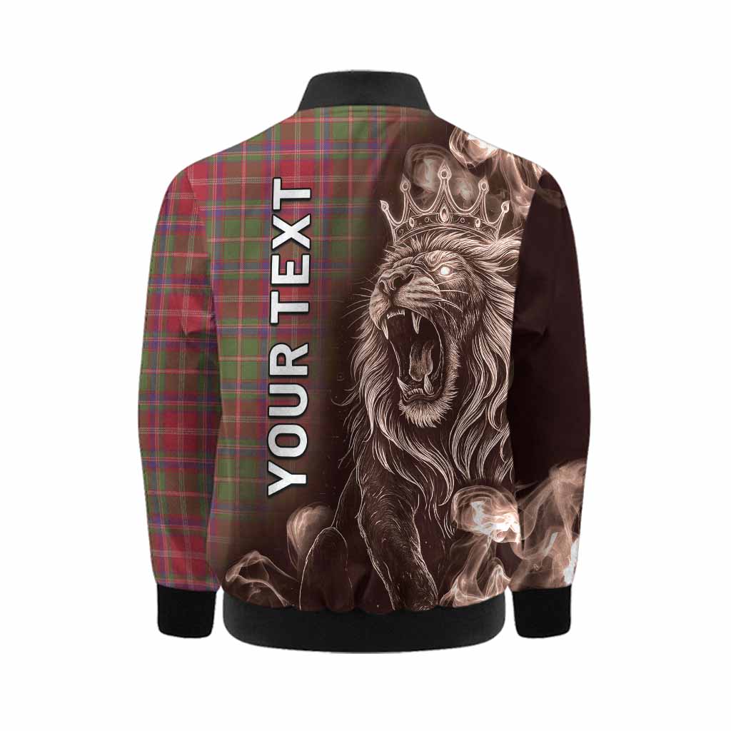Somerville Tartan Kid Bomber Jacket Roaring Lion Heritage