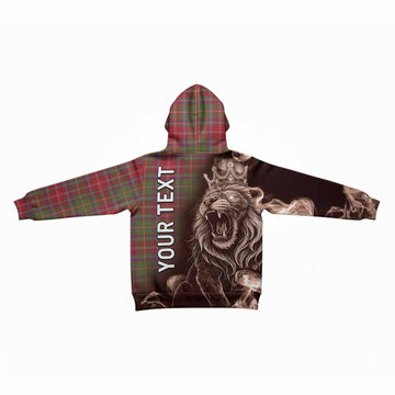 Somerville Tartan Kid Hoodie Roaring Lion Heritage