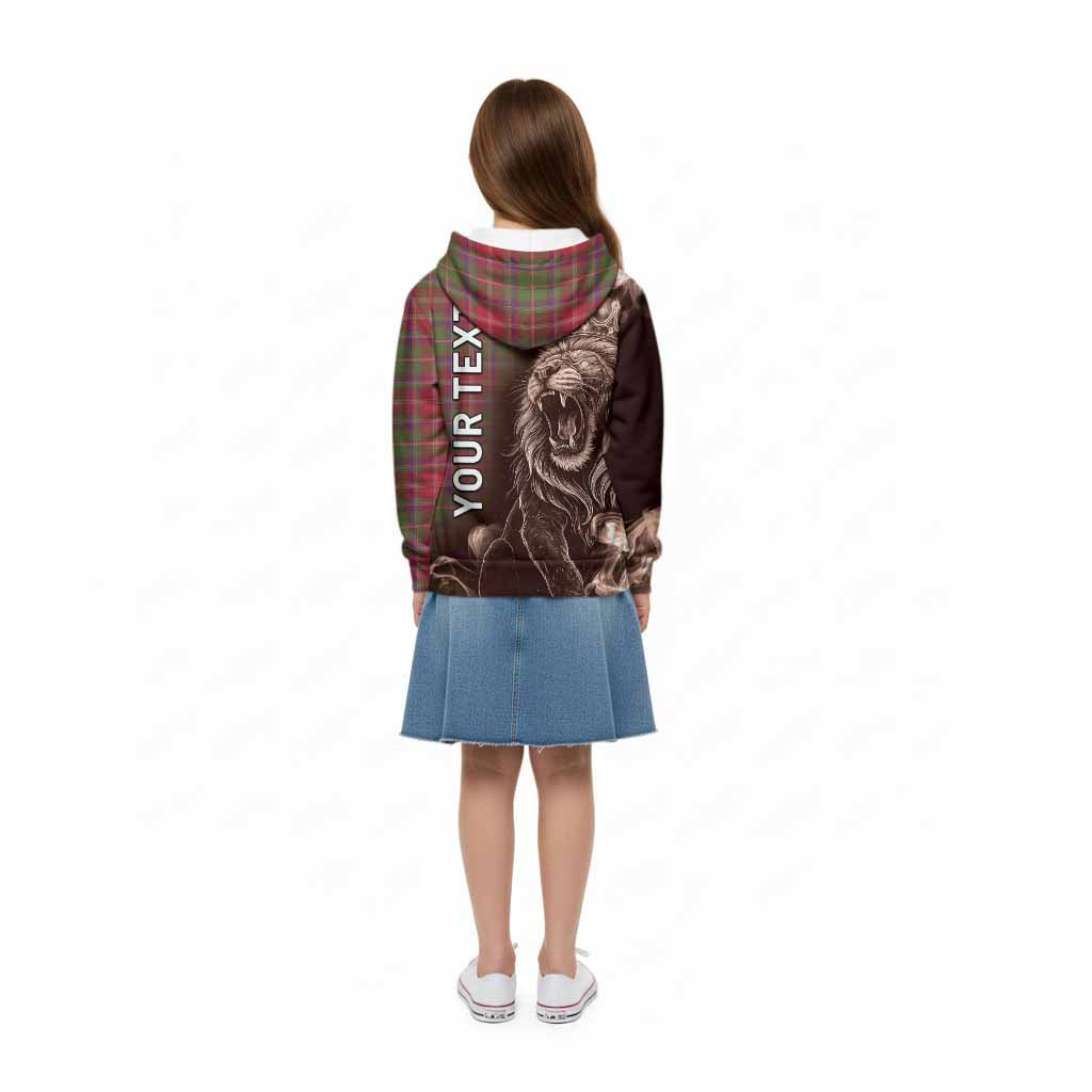 Somerville Tartan Kid Hoodie Roaring Lion Heritage