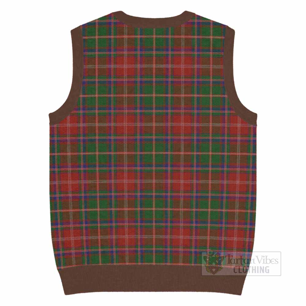 Somerville Tartan Knitted V-Neck Vest - Tartan Vibes Clothing