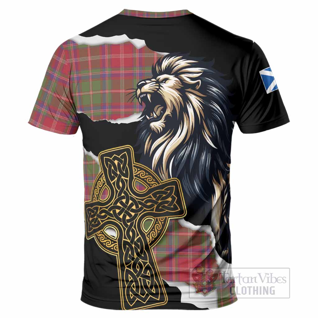 Somerville Tartan Scottish T-Shirt Lion Celtic Heritage