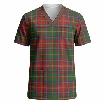 Somerville Tartan Scrub Top - Tartan Vibes Clothing