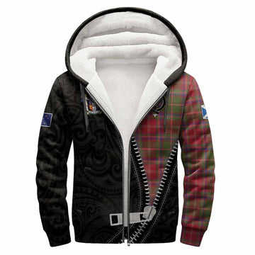 Somerville Tartan Sherpa Hoodie New Zealand Pattern Unique Zipper Stylized