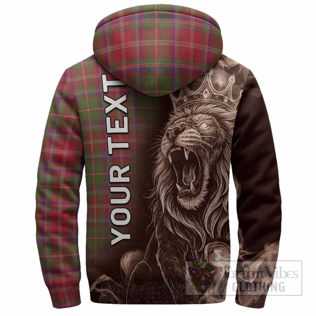 Somerville Tartan Sherpa Hoodie Roaring Lion Heritage