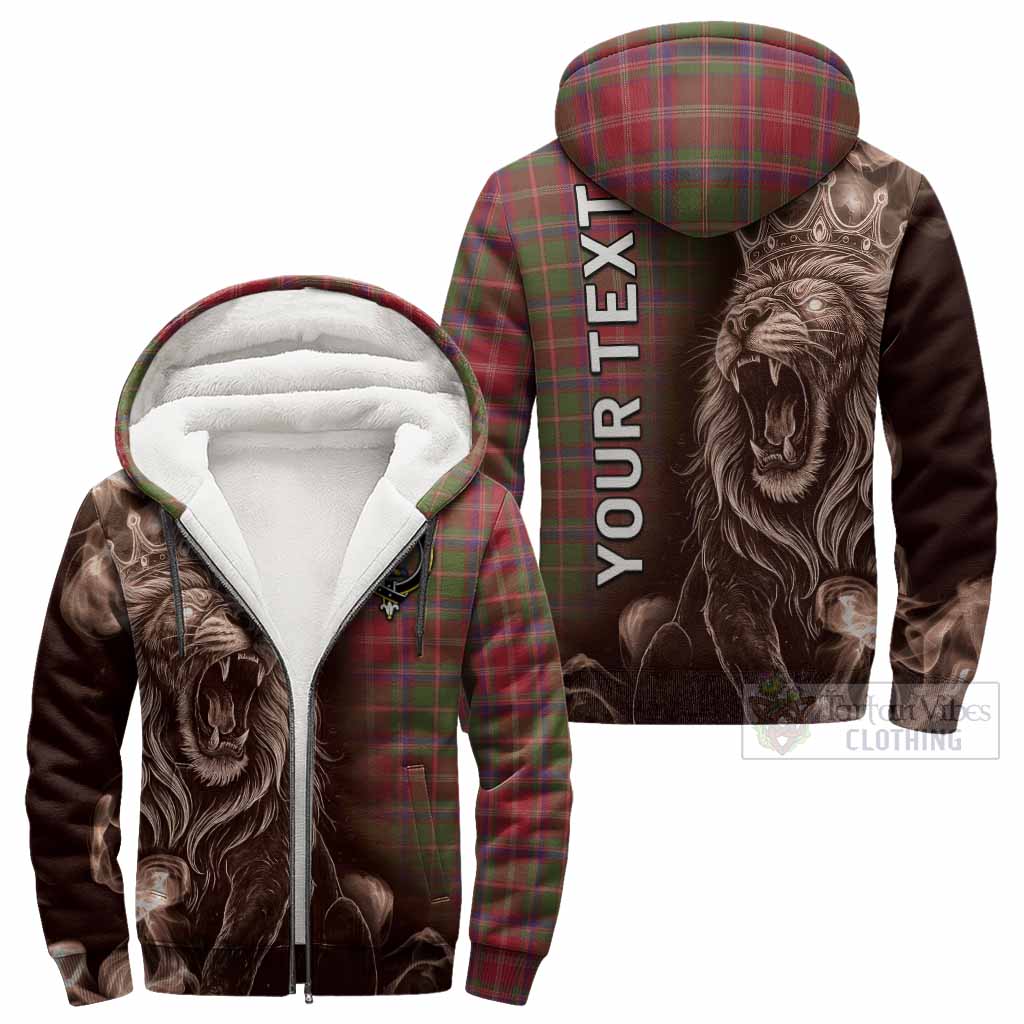 Somerville Tartan Sherpa Hoodie Roaring Lion Heritage