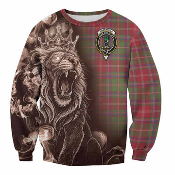 Somerville Tartan Sweatshirt Roaring Lion Heritage