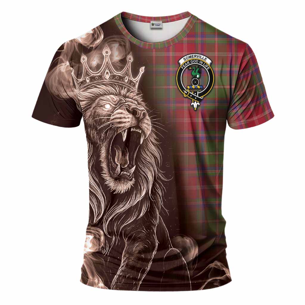 Somerville Tartan T-Shirt Roaring Lion Heritage