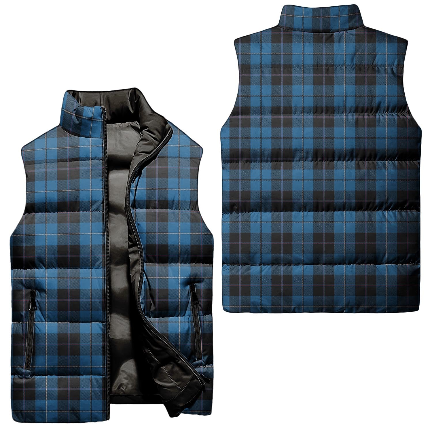 Sorbie Tartan Sleeveless Puffer Jacket Unisex - Tartanvibesclothing