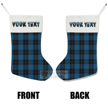 Sorbie Tartan Christmas Stocking with Personalized Text