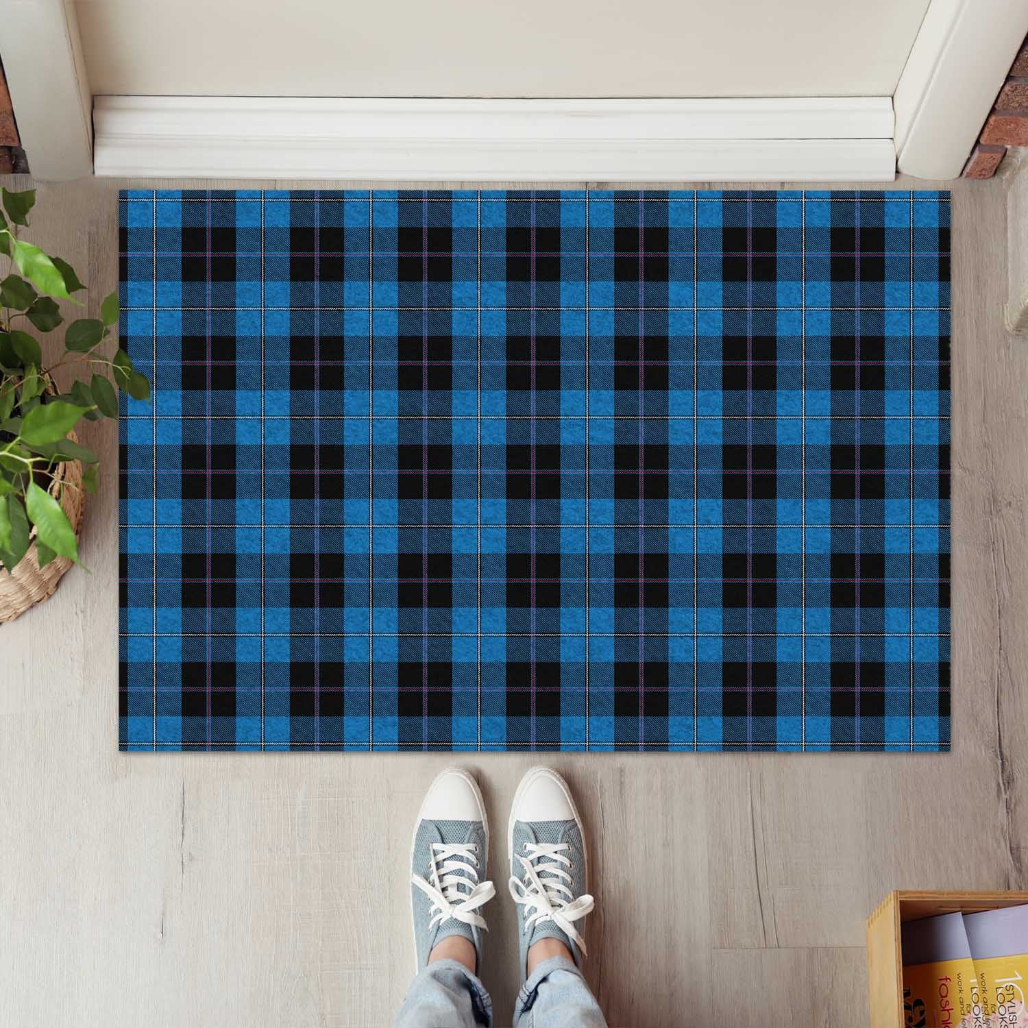 Sorbie Tartan Rubber Doormat - Tartan Vibes Clothing