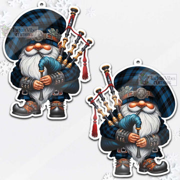 Sorbie Tartan Bagpiper Gnome Christmas Ornament - Tartan Vibes Clothing