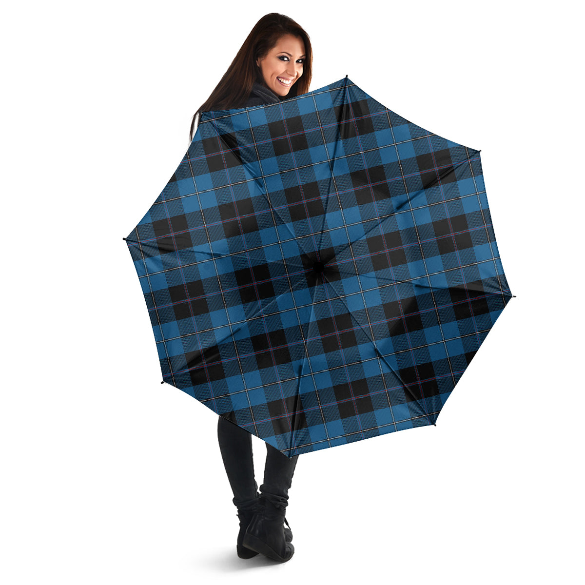 Sorbie Tartan Umbrella - Tartan Vibes Clothing
