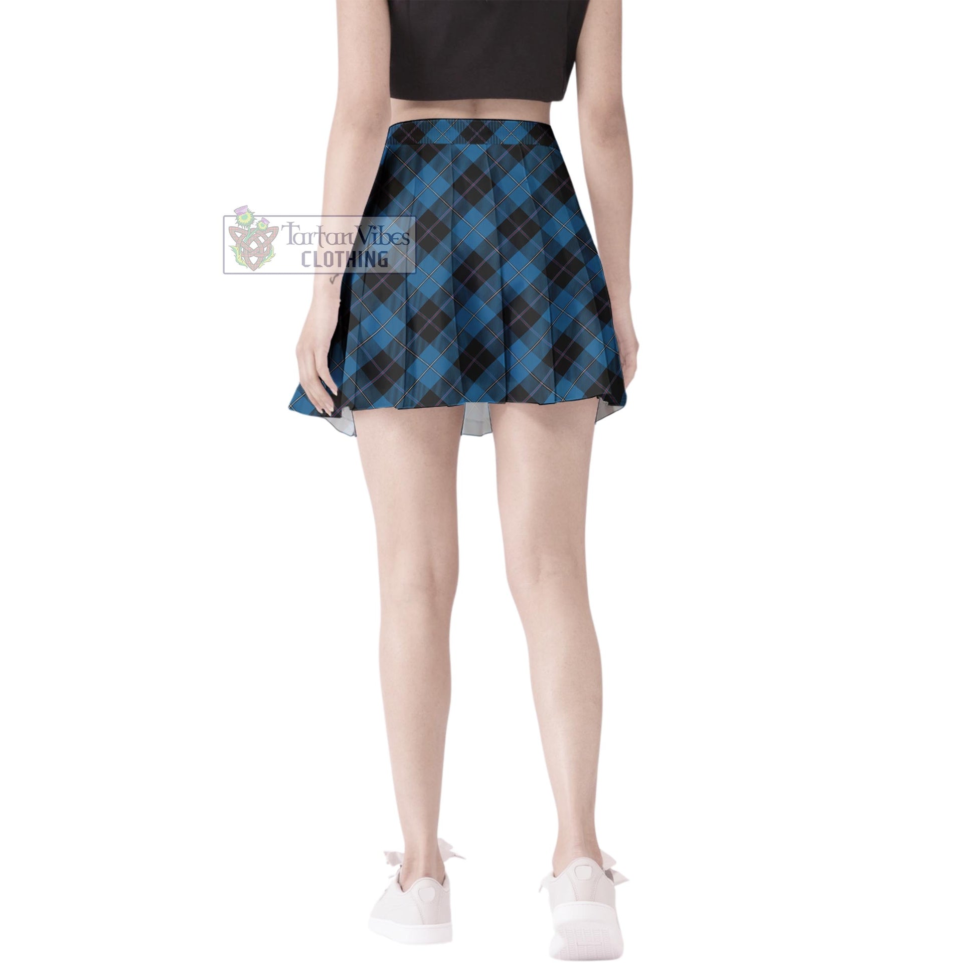 Tartan Vibes Clothing Sorbie Tartan Women's Plated Mini Skirt