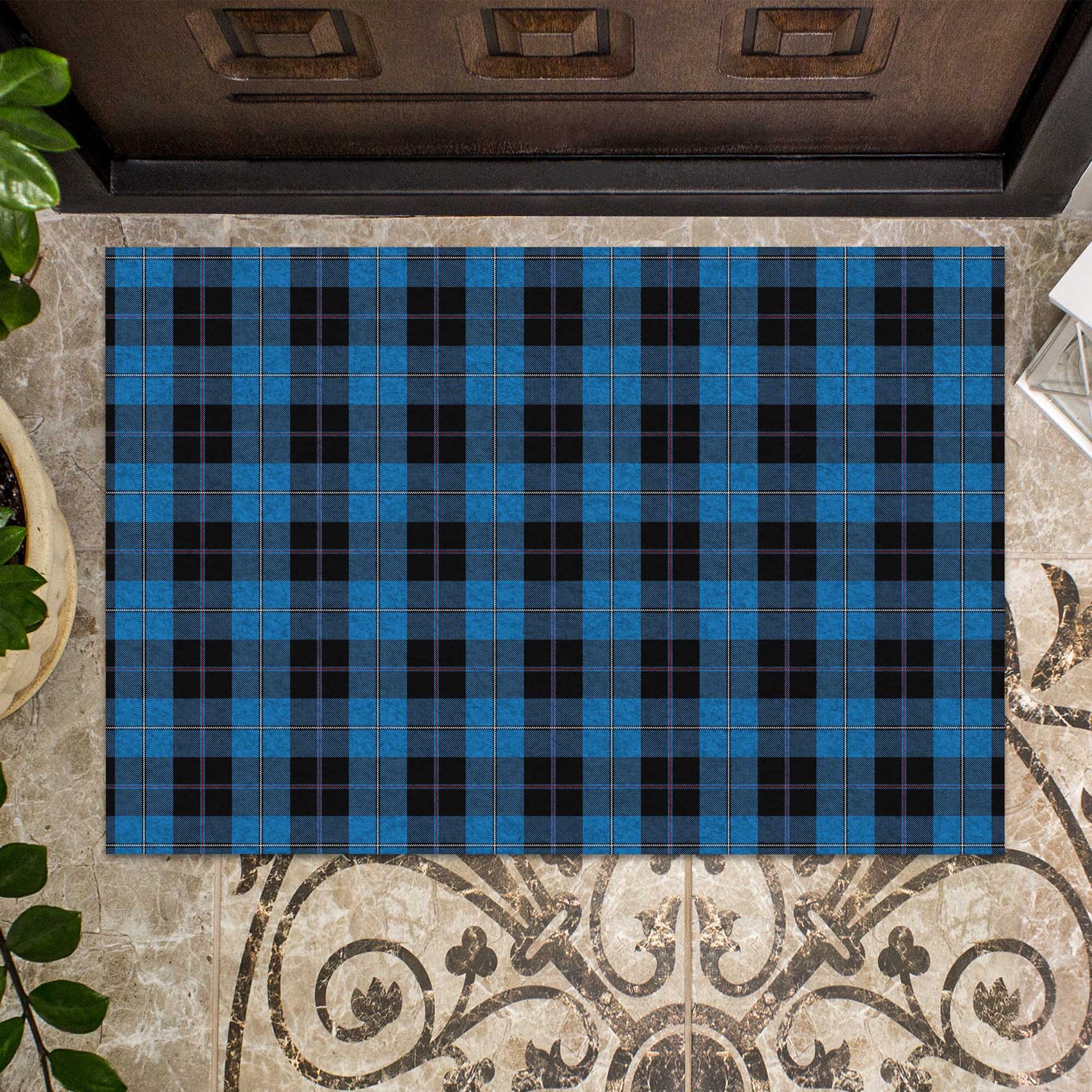 Sorbie Tartan Rubber Doormat - Tartan Vibes Clothing