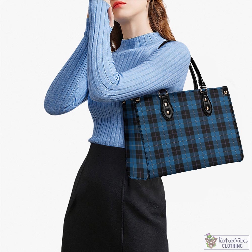 Tartan Vibes Clothing Sorbie Tartan Luxury Leather Handbags
