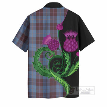 Sorbie Tartan Hawaiian Shirt Traditional Scottish Thistle