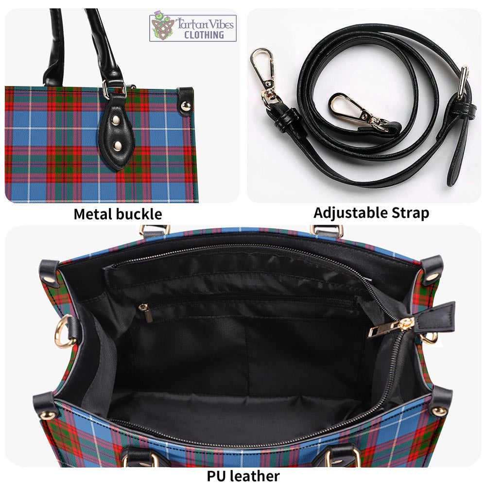 Spalding Tartan Luxury Leather Handbags - Tartan Vibes Clothing