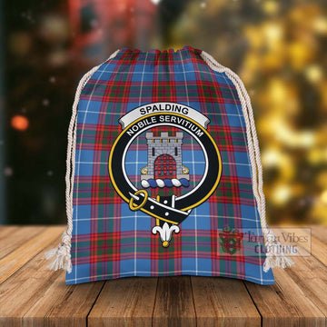 Spalding Tartan Christmas Santa's Bag with Family Crest - Tartan Vibes Clothing