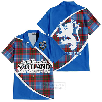 Spalding Family Crest Tartan Hawaiian Shirt Celebrate Saint Andrew's Day in Style Kid - Tartan Vibes Clothing