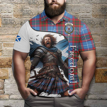 Spalding Crest Tartan Polo Shirt Inspired by the Freedom of Scottish Warrior Kid - Tartan Vibes Clothing