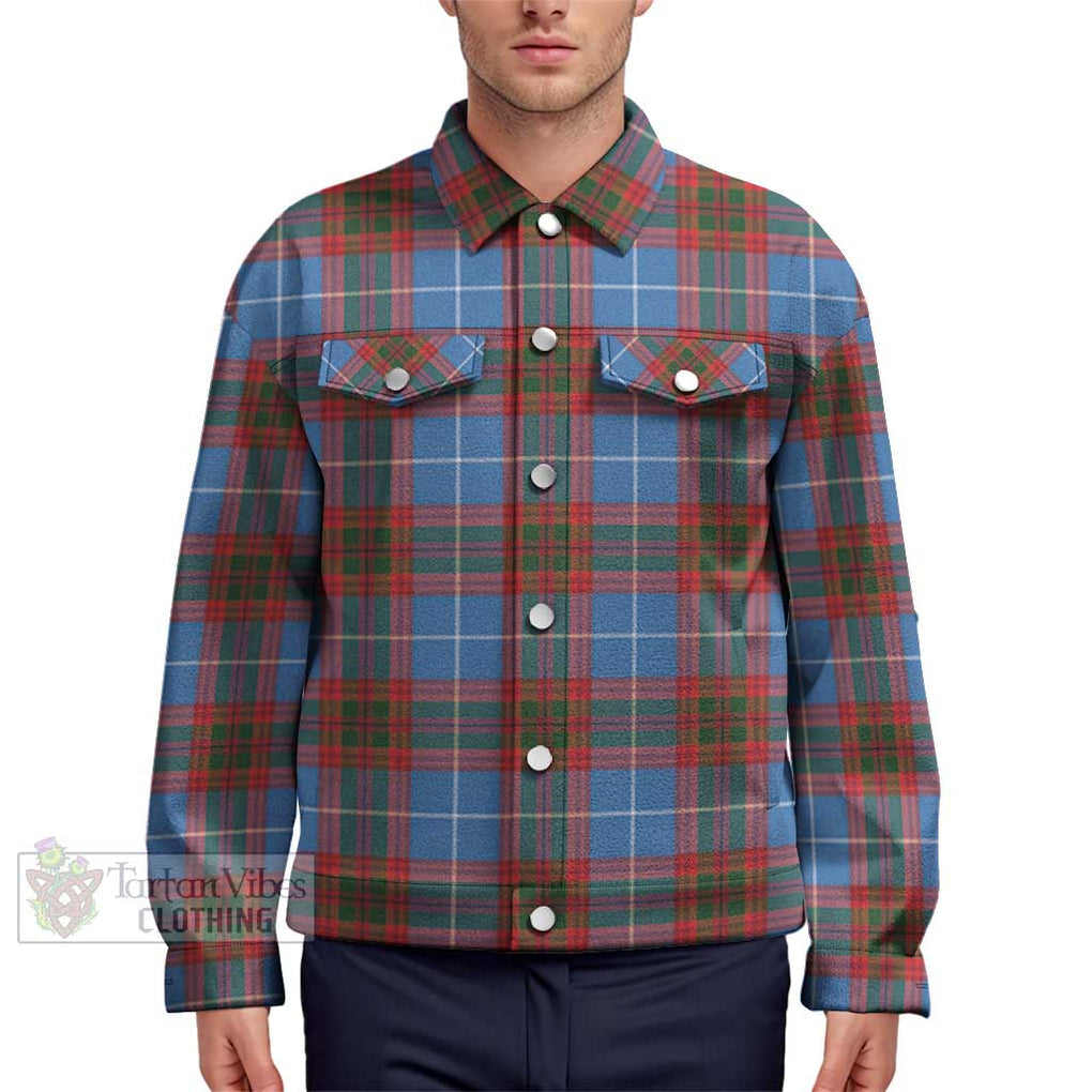 Spalding Tartan Unisex Lapel Cotton Jacket Unisex - Tartan Vibes Clothing